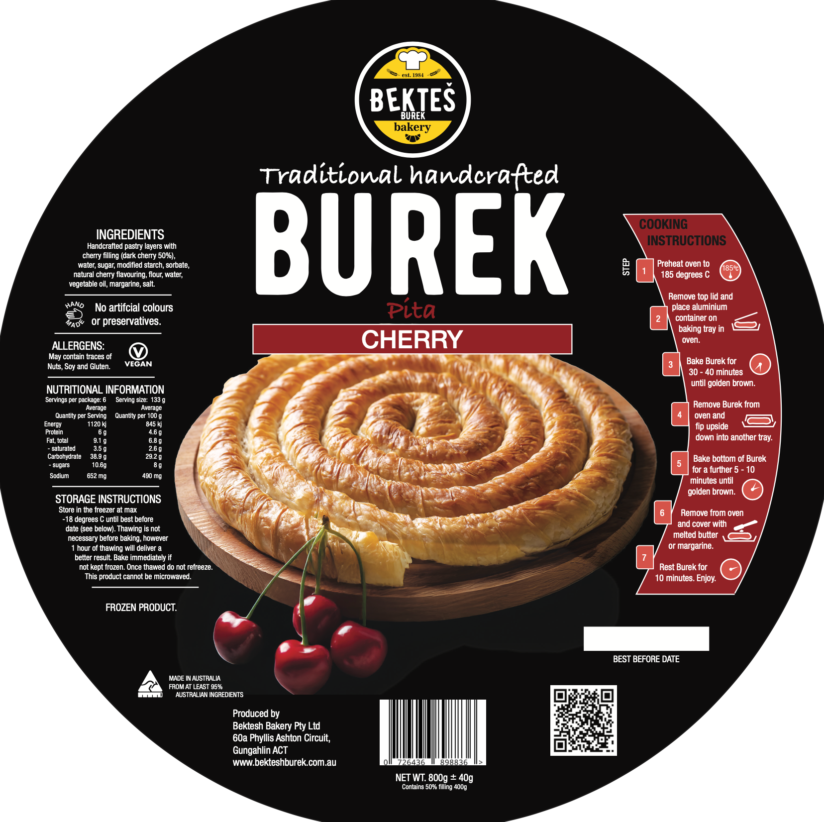 Cherry Burek Round